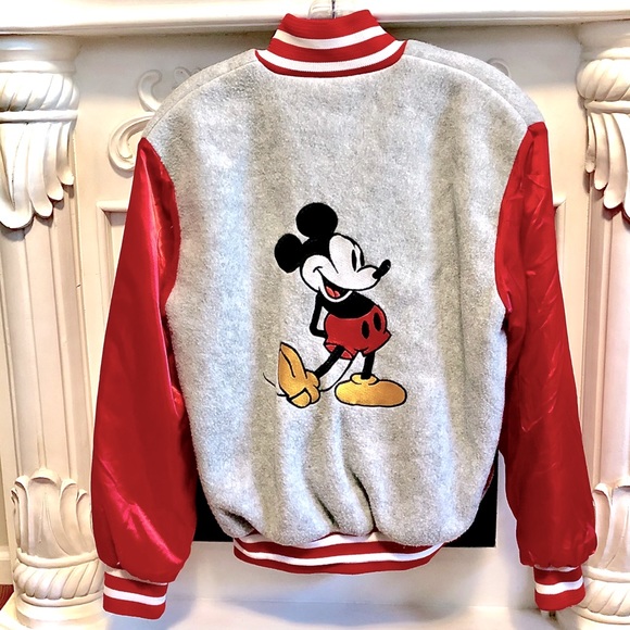 Disney Other - Vintage DISNEY USA Mickey Mouse Letterman Jacket